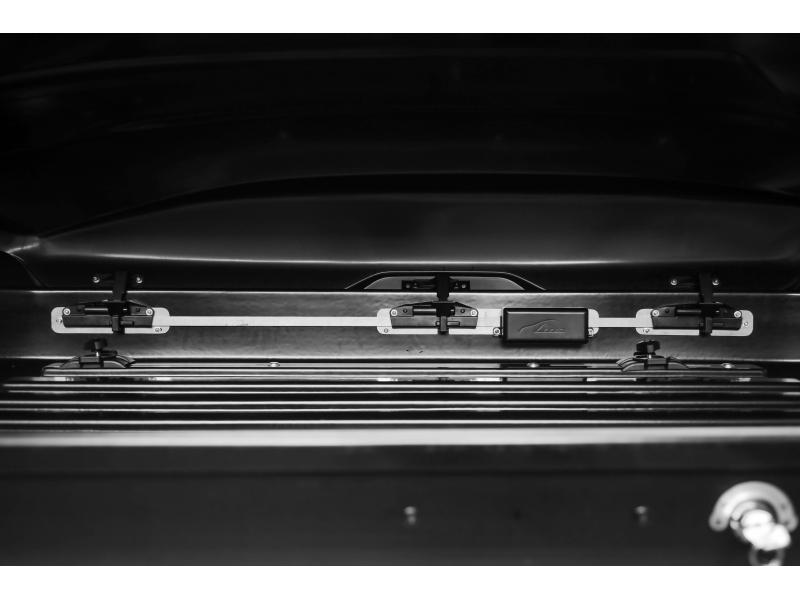 Box LUX TAVR 175 negru lucios 450L cu dubla deschidere (1750х850х400)