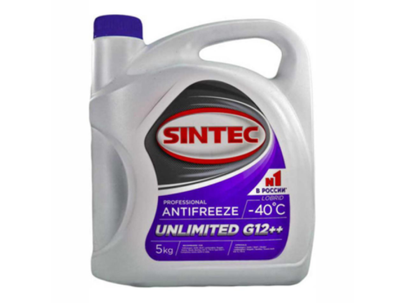 Antifreeze SINTEC UNLIMITED G12 ++ -40 (purple) 5kg