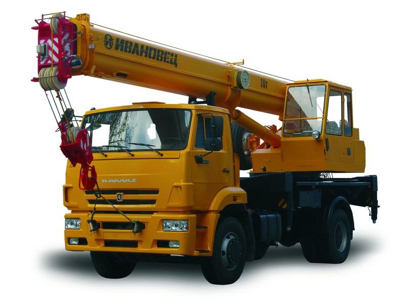 Truck crane "IVANOVETS" KS-35714K3