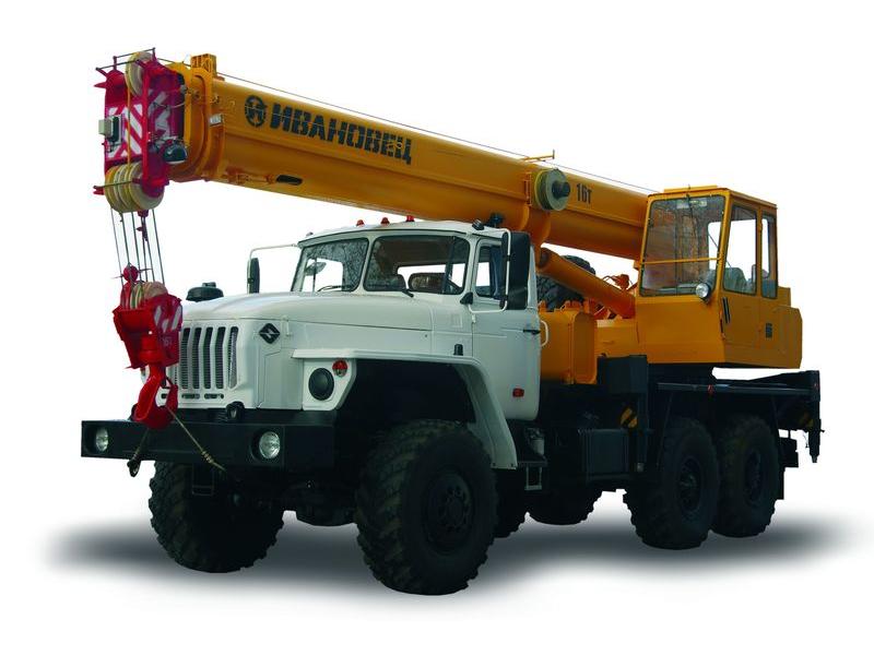 Truck crane Ivanovets KS-35714