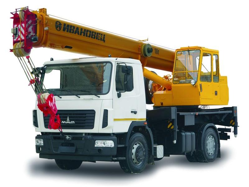  Truck crane Ivanovets KS-35715