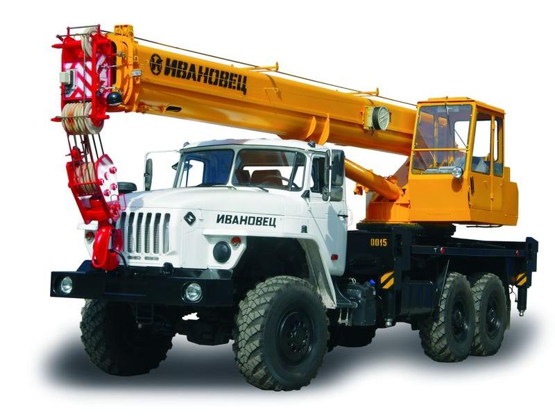 Truck crane Ivanovets KS-45717-1