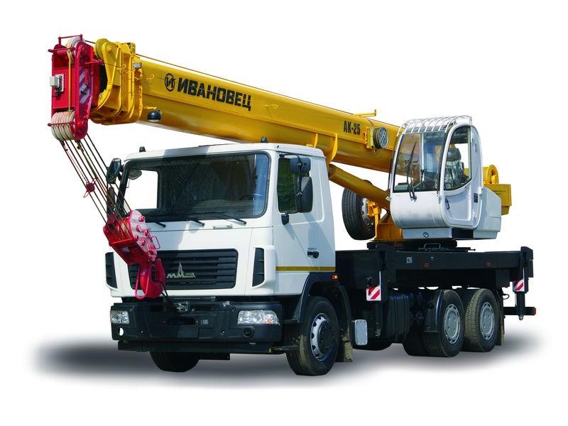 Truck crane Ivanovets  KS-45717A-1R