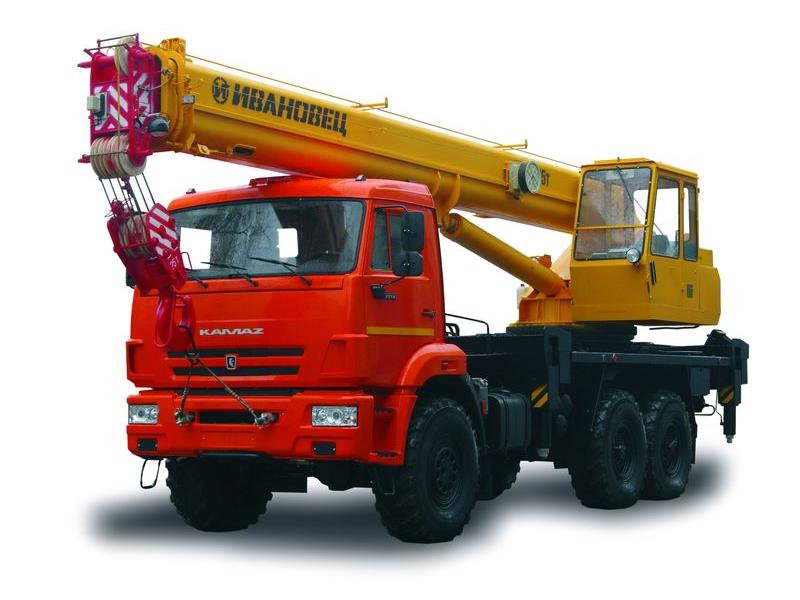 Truck crane Ivanovets KS-45717K-3 