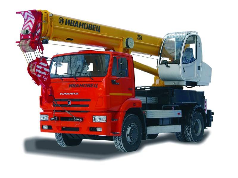 Truck crane Ivanovets KS-55744