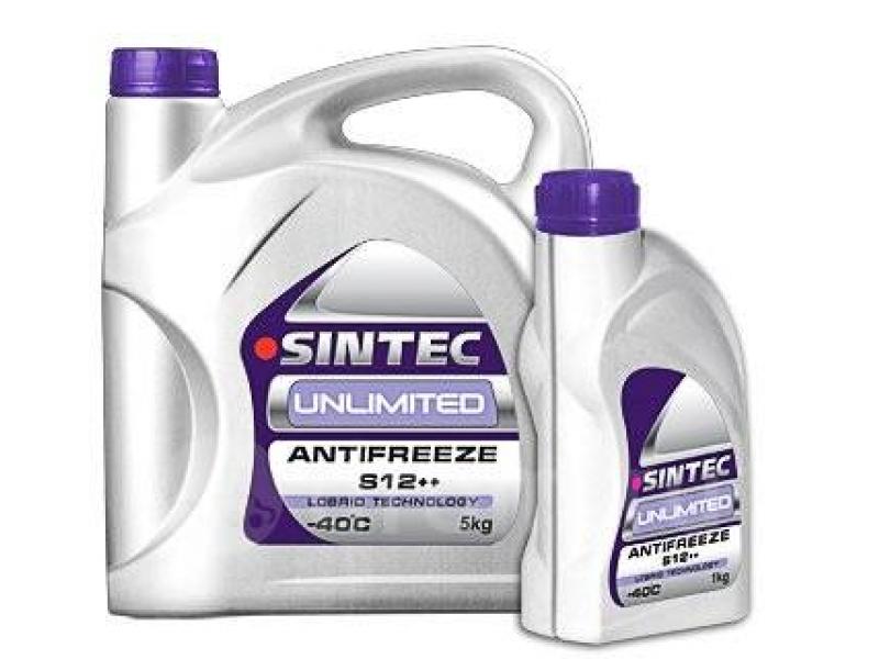 Aнтифриз SINTEC UNLIMITED G12++ -40 (фиолетовый) 1кг