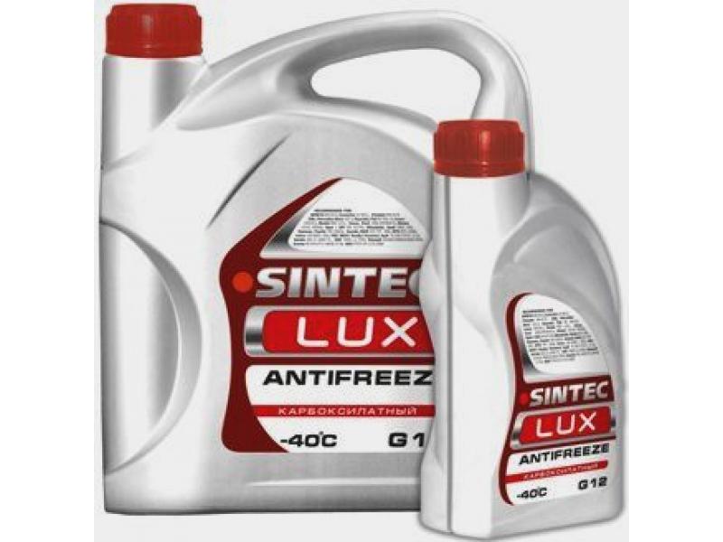 Antifreeze Sintec LUX G12 (-40 ° C) red 5kg