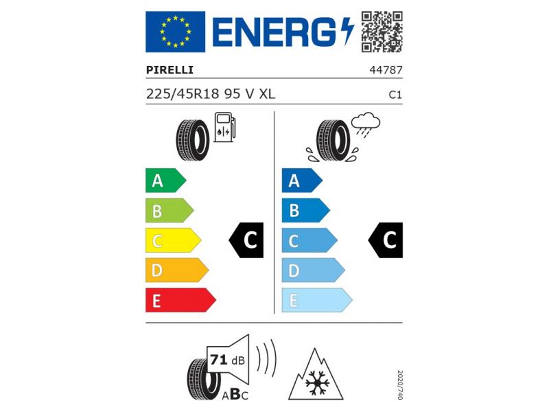 Шина Pirelli Powergy Winter 225/45 R18 95V XL зима