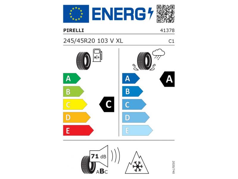 Шина Pirelli Scorpion Winter 2 245/45 R20 103V XL ncs elt зима