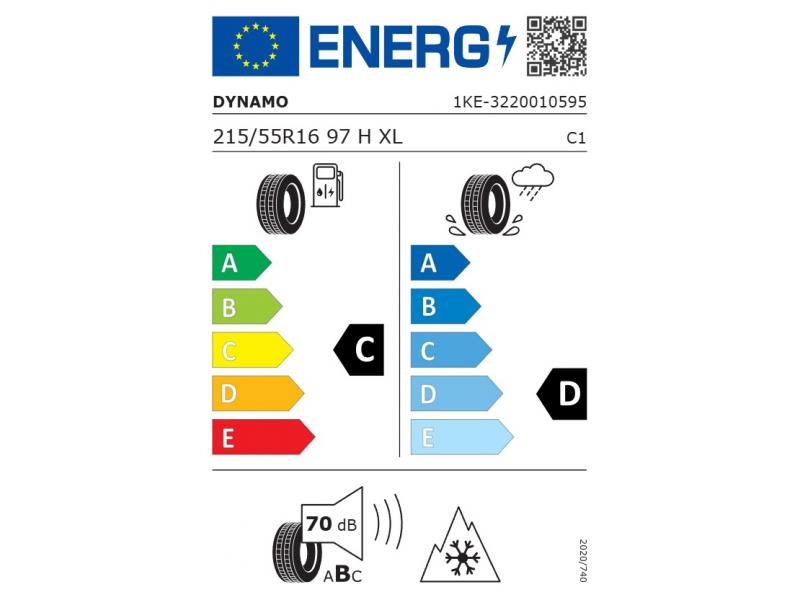 Anvelopa DYNAMO SNOW-H MWH01 215/55 R16 97H XL iarna