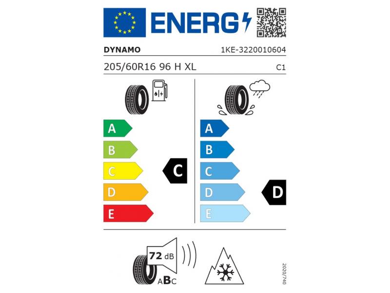 Anvelopa DYNAMO SNOW-H MWH02 205/60 R16 96H XL iarna