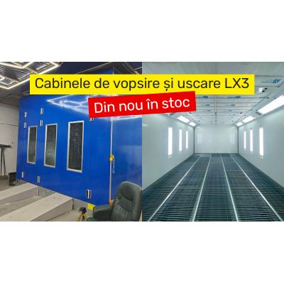 Окрасочно-сушильные камеры LX3 снова доступны на складе Coleso.md!
