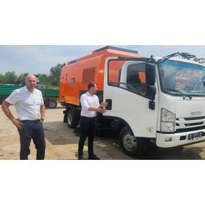 Чистые улицы для Новых Анен. Eximotor SA оснастила автопарк «Apă-Canal Anenii Noi» современной вакуумно-уборочной машиной