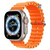 Смарт часы  SKMEI T9000 Ultra-OG orange ocean band