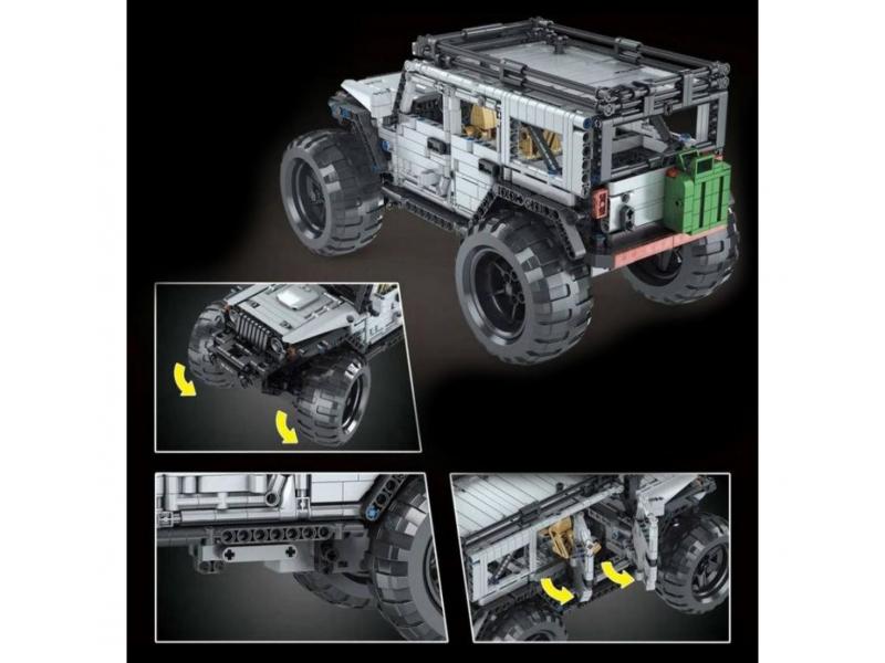Constructor Mould King 15009 Jeep Wrangler-Expedition cu telecomandă