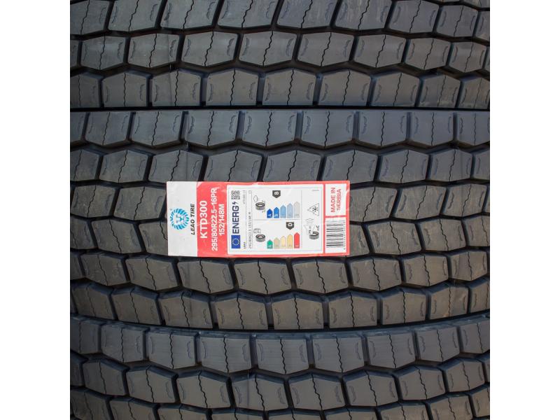 Шина LEAO KTD300 295/80 R22.5 16PR 152/148M задняя ось (Serbia)