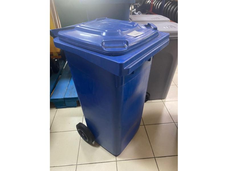 Контейнер для мусора с колесами EU 120 л (blue)
