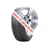 Tire  Disk (Disk 16 5x114.3 6.5J d = 67.1 ET35 / SAKURA, selena, 1480108 + 205/55/16 Pirelli Winter Cinturato 91T winter)