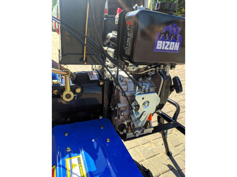Мотоблок Бизон DTZ585Д-Е 9л.с дизель ,электро стартер + фреза.Ширина культив. - 1160 мм