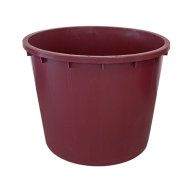 Round vat 500lt red