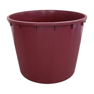 Round vat 700lt red