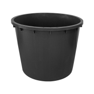 Round vat 500lt black