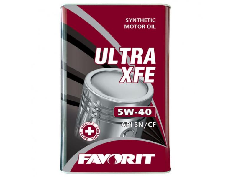 Ulei Favorit Ultra XFE (металл) SAE 5w40 (1л) Моторное Масло