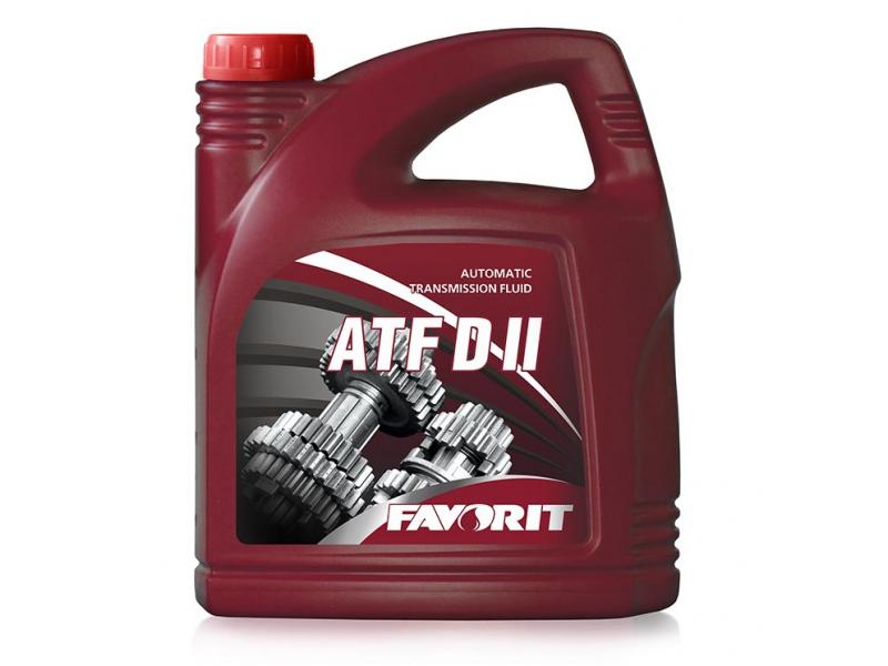 Масло Favorit ATF II D (4L)  Трансмиссионное масло