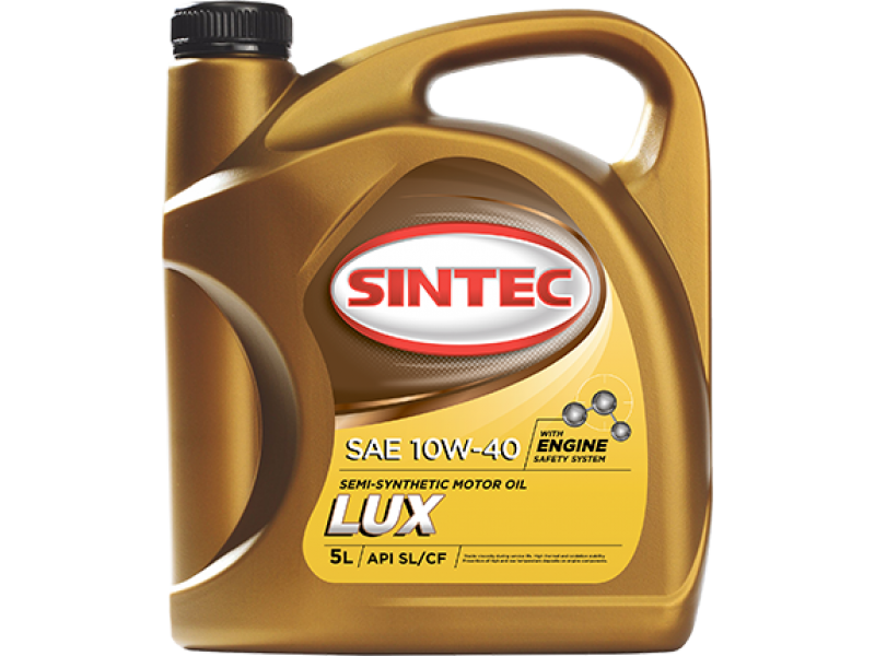 Oil Sintec Lux 10W40 5L п/с Моторное масло