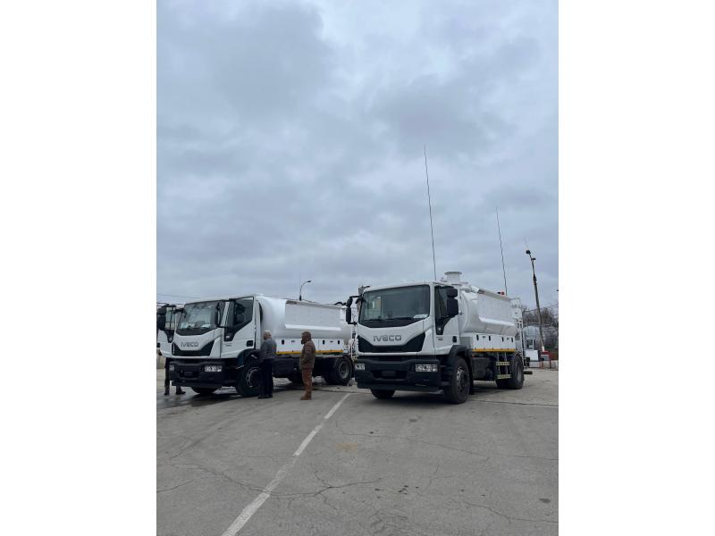 Ассенизационная машина на шасси IVECO 180E32K, цистерна: 10 000 литров. ПОД ЗАКАЗ