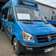 Пассажирский коммерческий микроавтобус Vanche 6750 на 22+1 место.