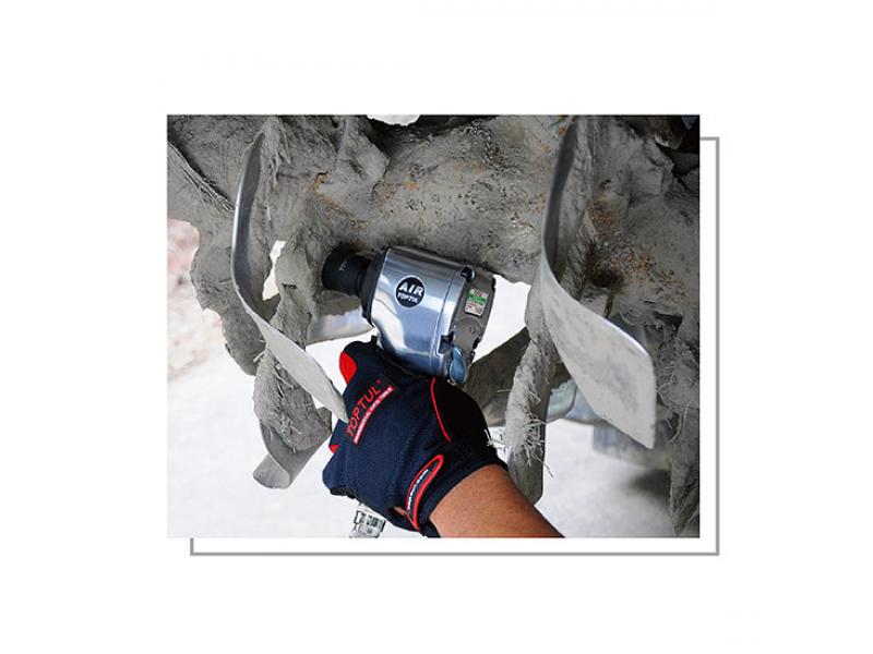 Cheie pneumatică cu impact 1/2″ 678 Nm, 9500 rpm, super-scurtă TOPTUL KAAQ1650