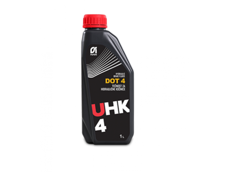Тормозная жидкость UHK 4 аналог DOT- 4 (1000 мл)