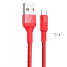 Hoco X26 Xpress USB Micro кабель для зарядки (красный)
