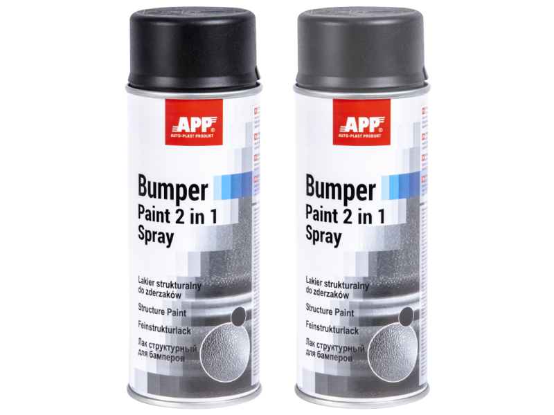 Lac structural pentru bare de protecție | negru | 400 ml APP Bumper Paint 2 in 1 Spray     Спросить ChatGPT