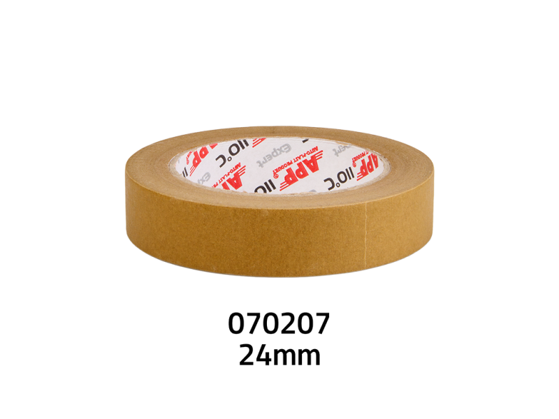 Лента малярная самоклеящаяся я | 110°C | коричневый | 24мм APP Expert 110