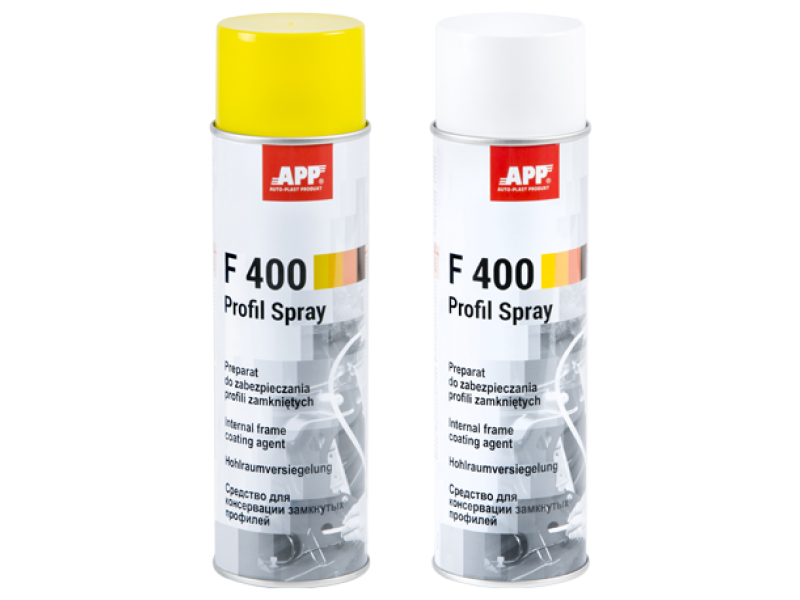 Средство для консервации замкнутых профилей с зондом | янтарный | APP F400 Profil Spray 500мл
