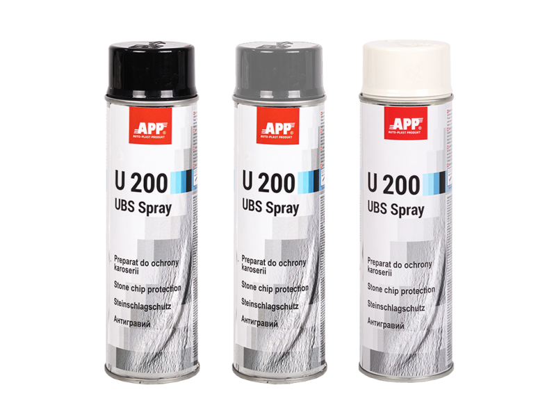Антигравий 500мл черный APP U200 UBS Spray