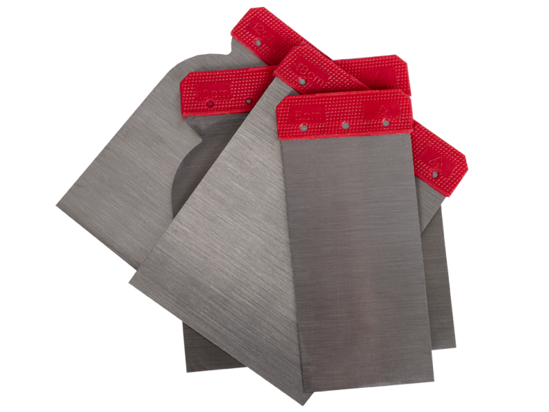 Шпатели Японки - металл  Комплект 4 шт. NTools SMS Set 5,8,10,12cm