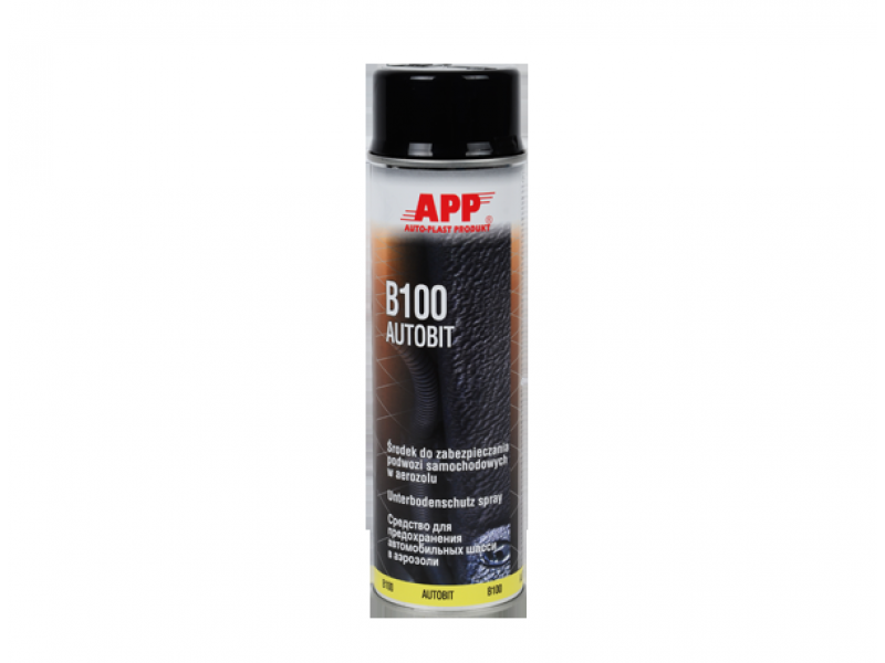 Agent de protecție pentru șasiu auto, spray | 500 ml – APP B100 Autobit