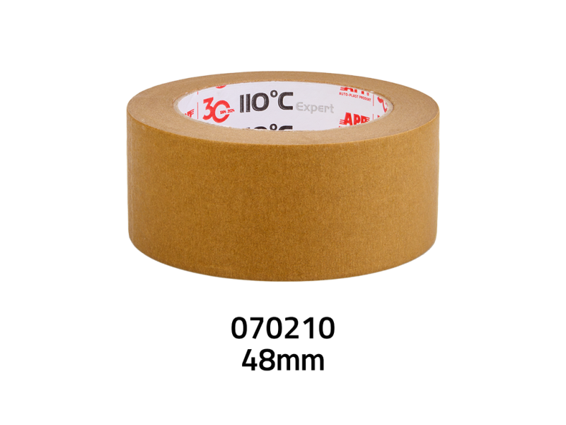 Bandă de mascare autoadezivă | 110 °C | maro | 48 mm | APP Expert 110