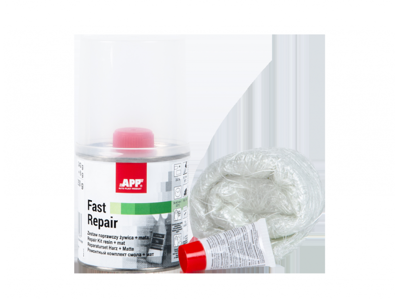 Compoziție pentru repararea suprafețelor cu întăritor 250 ml – APP Fast Repair