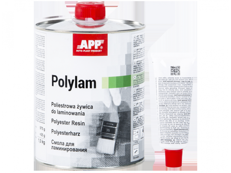 Rășină pentru laminare cu întăritor 1,0 L – APP Polylam
