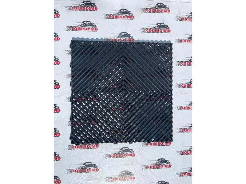 Модульная пластиковая плитка 40х40 черная