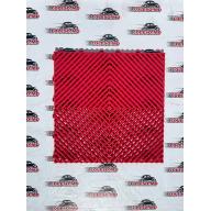 Модульная пластиковая плитка 40х40 красная