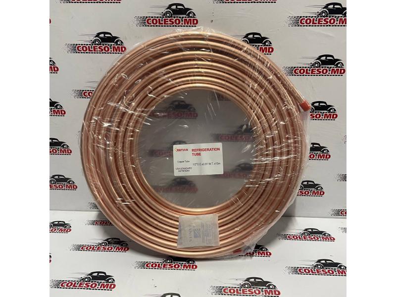 Țeavă de cupru 1/2 x 0,81 Colac 15M