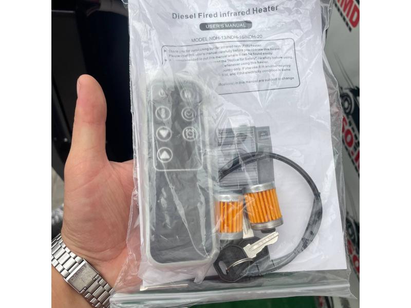 Încălzitor portabil pe motorină KlimaCom NDH-16 (16 kW, 100–120 m²)