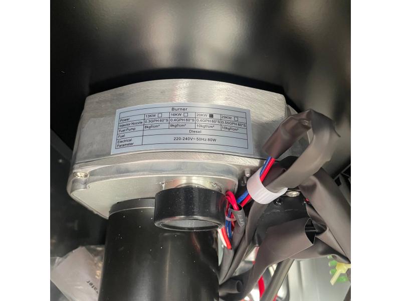 Încălzitor portabil pe motorină KlimaCom NDH-20 (20 kW, 150–200 m²)