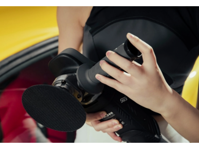 Роторная полировальная машина Ⅱ  5" опорная тарелка Φ125 мм / 220В / 1200Вт 