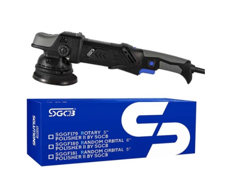 Эксцентриковая полировальная машина Ⅱ 5" опорная тарелка Φ125 мм / эксцентрик 15 мм / 220В / 950Вт